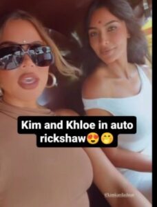 अनंत अंबानी-राधिका मर्चेंट की शादी में पहुंची : Kim Kardashian, Khloe Kardashian दोनों ने मिलकर Amazing मुंबई में ऑटो की भी सवारी की 11 July