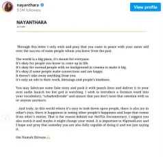 Nayanthara Open Letter, Dhanush's , Netflix documentary; lawyer issues statement, ‘Take down content within 24 hours or, Rs 10 crore